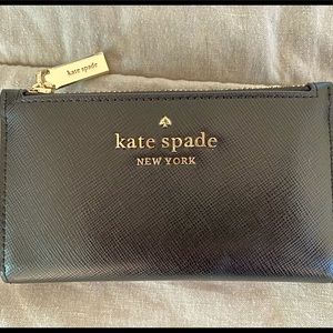 Kate Spade Small Bifold Wallet Black